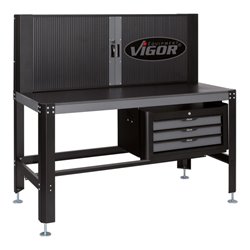VIGOR Werkbank, komplett V2604 Gesamtlänge: 1565 mm