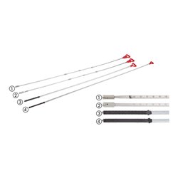 VIGOR Ölmessstäbe-Satz MERCEDES-BENZ V2112 Anzahl Werkzeuge: 4