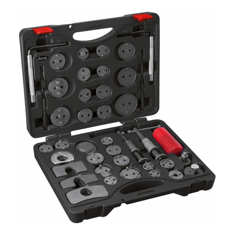 VIGOR Bremskolben-Rückstell Werkzeug-Satz V3760 Anzahl Werkzeuge: 41