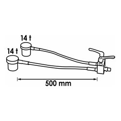 VIGOR Demontage-Werkzeug für schwimmend gelagerte Bremsscheiben Volvo, RENAULT, DAF V3678
