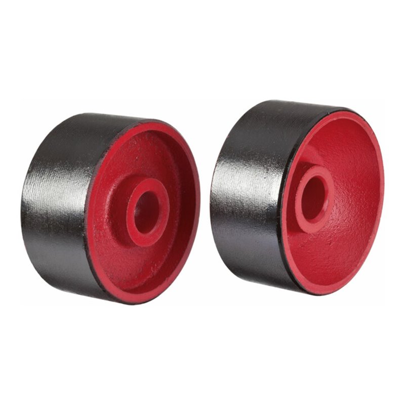 VIGOR Bockrollen-Paar für Hydraulik Alu-Rangier-Wagenheber V2480 V2634