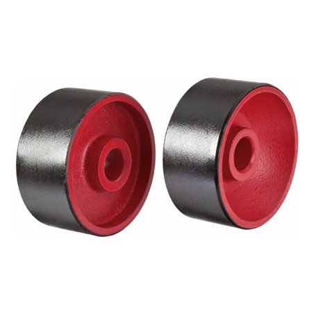 VIGOR Bockrollen-Paar für Hydraulik Alu-Rangier-Wagenheber V2480 V2634