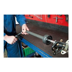 VIGOR Spurstangengelenk-Werkzeug, 35 - 45 mm V2683 Vierkant hohl 12,5 mm (1/2 Zoll) 27 mm Gesamtlänge: 400 mm