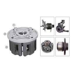 VIGOR Universal Werkzeug-Satz zur Kompaktradlager-Montage V2865 Anzahl Werkzeuge: 9