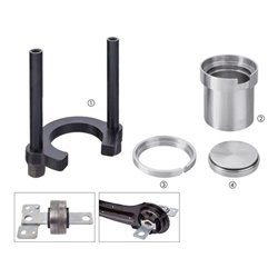 VIGOR Buchsen-Satz Längsstrebe, FORD / Volvo V3649 Anzahl Werkzeuge: 4