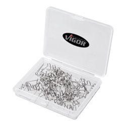 VIGOR Klammern, U-Format 0,6 mm V3676 Anzahl Werkzeuge: 100