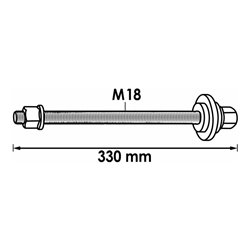 VIGOR Mechanischer Spindel-Satz V2853 Gesamtlänge: 330 mm Anzahl Werkzeuge: 4