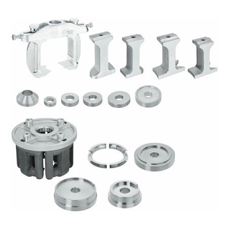 VIGOR Universal Werkzeug-Satz zur Demontage / Montage von verschraubten Radlagereinheiten und Kompakt-Radlagern V3866 Anzahl Wer