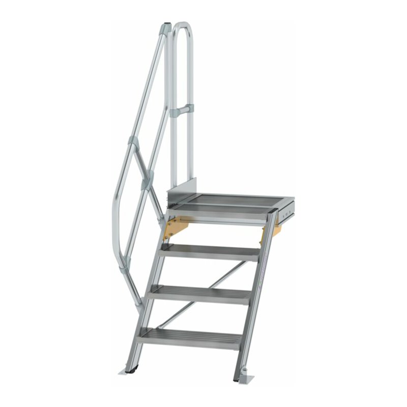 MUNK Aluminium-Treppe Plattform 45° - DIN EN ISO 14122