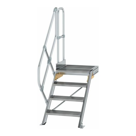 MUNK Aluminium-Treppe Plattform 45° - DIN EN ISO 14122