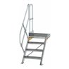 MUNK Aluminium-Treppe Plattform 45° - DIN EN ISO 14122