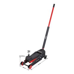 VIGOR Hydraulik-Rangier-Wagenheber 3 t V2480