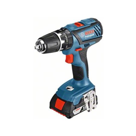 Bosch Akku-Schlagbohrschrauber GSB 18-2-LI Plus, mit 2 x 2,0 Ah Li-Ion Akku, L-BOXX