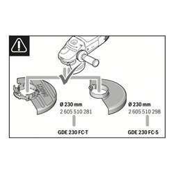 Bosch Absaughaube Full Cover GDE 230 FC-T Systemzubehör