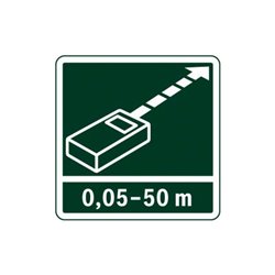 Bosch Digitaler Laser-Entfernungsmesser PLR 50 C