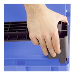 Bito Kufensets XL86 für Eurostapelbehälter, grau