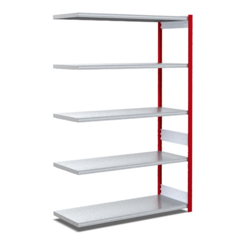 Bito Fachbodenregale Typ EL - Fachlast 100 kg FEL2051AK2 B 1008 mm x H 2000 mm x T 524 mm