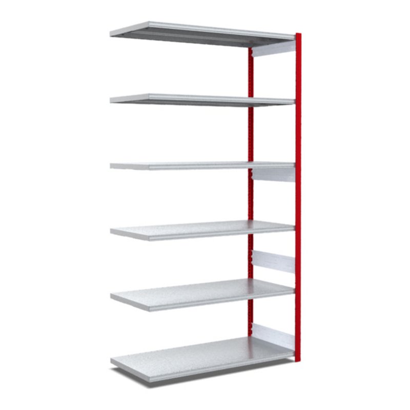 Bito Fachbodenregale Typ EL - Fachlast 100 kg FEL2561AK2 B 1008 mm x H 2500 mm x T 624 mm