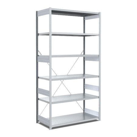 Bito Fachbodenregale Typ S - Fachlast 300 kg FST2563G B 1058 mm x H 2500 mm x T 624 mm Grundfeld