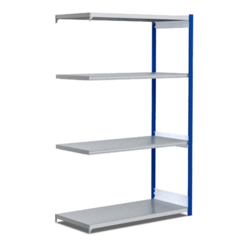 Bito Fachbodenregale Typ M - Fachlast 200 kg FKA2052AK1 B 1008 mm x H 2000 mm x T 524 mm