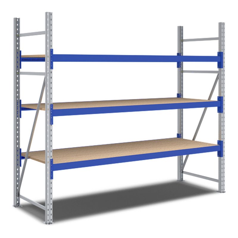 Bito Weitspann-Komplettregale 19-33118 B 2200 mm x H 2000 mm x T 800 mm