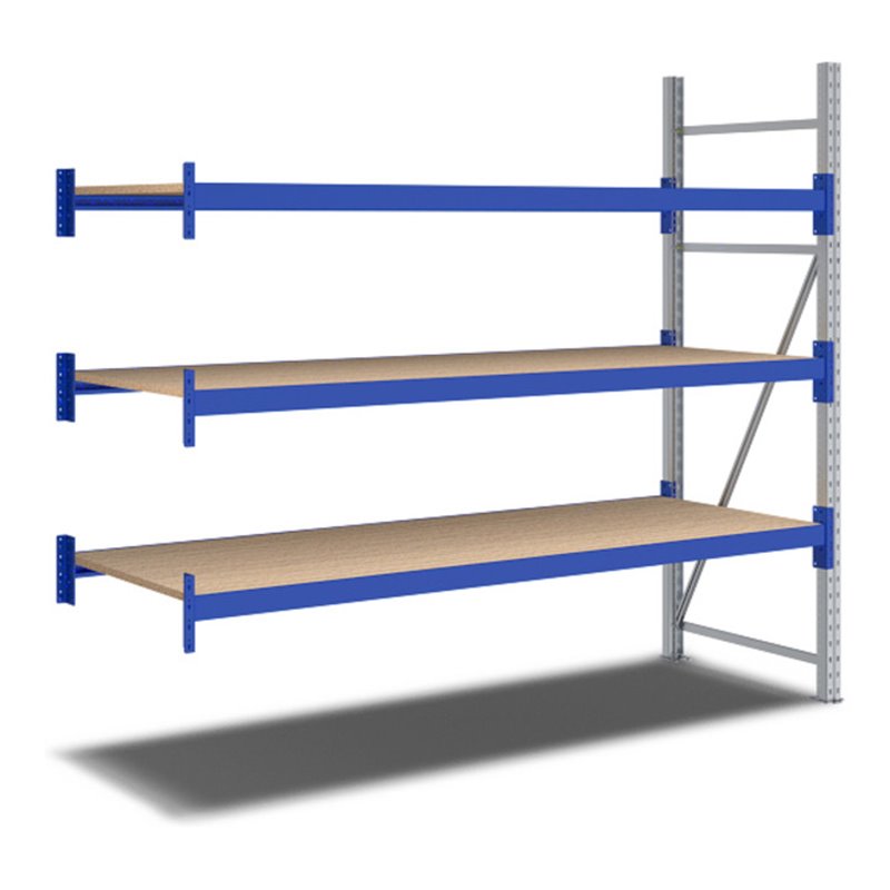 Bito Weitspann-Komplettregale 19-33124 B 2200 mm x H 2000 mm x T 800 mm