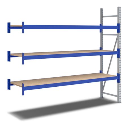 Bito Weitspann-Komplettregale 19-33122 B 2200 mm x H 2000 mm x T 600 mm