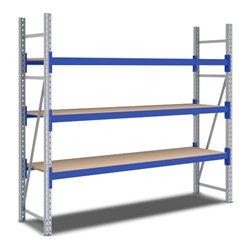 Bito Weitspann-Komplettregale 19-33116 B 2200 mm x H 2000 mm x T 600 mm