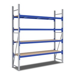 Bito Weitspann-Komplettregale 19-33128 B 2200 mm x H 2500 mm x T 600 mm