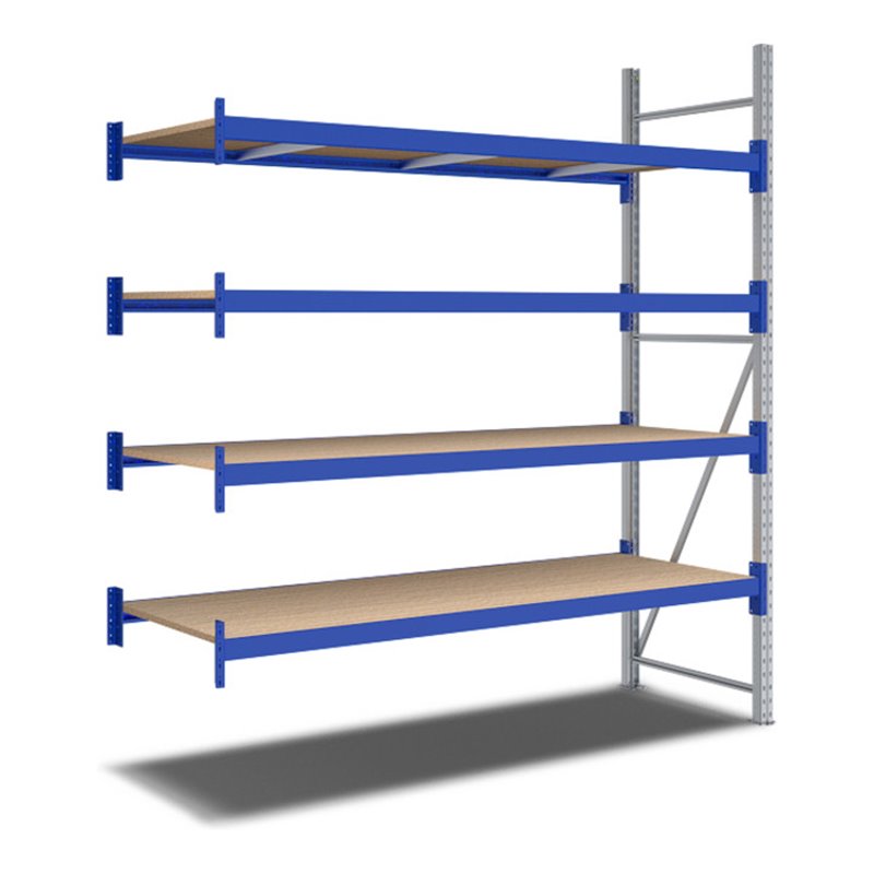Bito Weitspann-Komplettregale 19-33136 B 2200 mm x H 2500 mm x T 800 mm