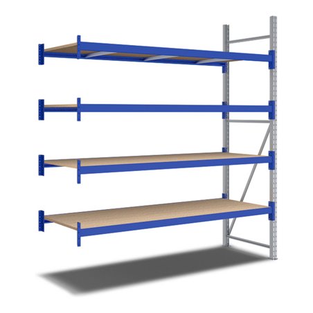 Bito Weitspann-Komplettregale 19-33136 B 2200 mm x H 2500 mm x T 800 mm