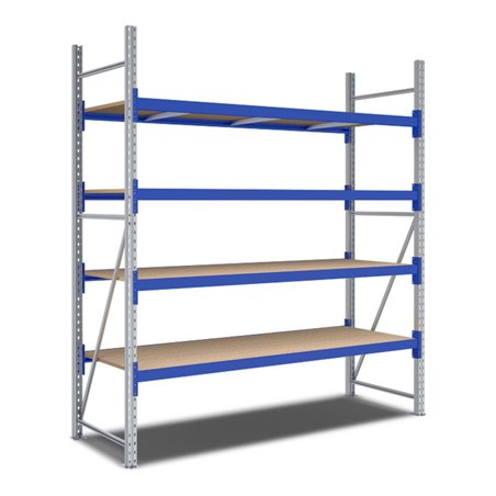 Bito Weitspann-Komplettregale 19-33130 B 2200 mm x H 2500 mm x T 800 mm