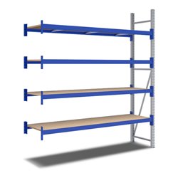 Bito Weitspann-Komplettregale 19-33134 B 2200 mm x H 2500 mm x T 600 mm