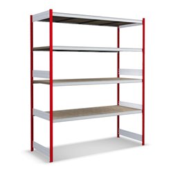 Bito Weitspann-Komplettregale 19-27212 B 5580 mm x H 2500 mm x T 800 mm