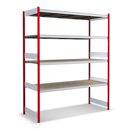 Bito Weitspann-Komplettregale 19-27212 B 5580 mm x H 2500 mm x T 800 mm