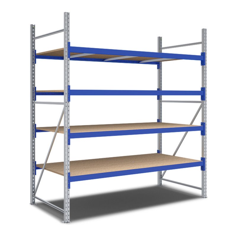 Bito Weitspann-Komplettregale 19-33132 B 2200 mm x H 2500 mm x T 1100 mm