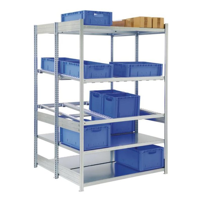 Bito Weitspann-Komplettregale 19-33117 B 1800 mm x H 2000 mm x T 800 mm