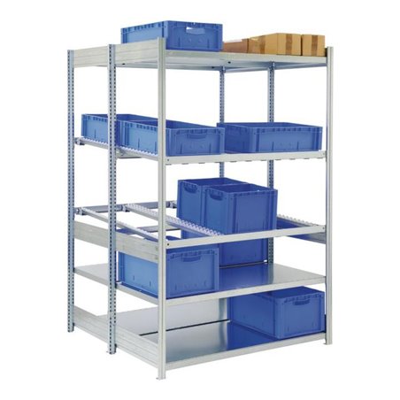 Bito Weitspann-Komplettregale 19-33117 B 1800 mm x H 2000 mm x T 800 mm