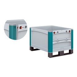 Bito Weitspann-Komplettregale 19-25816 B 1800 mm x H 2000 mm x T 800 mm