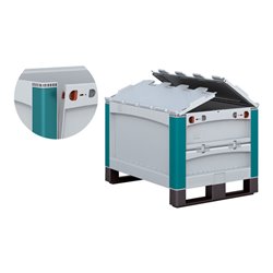 Bito Weitspann-Komplettregale 19-25830 B 1350 mm x H 2000 mm x T 1100 mm