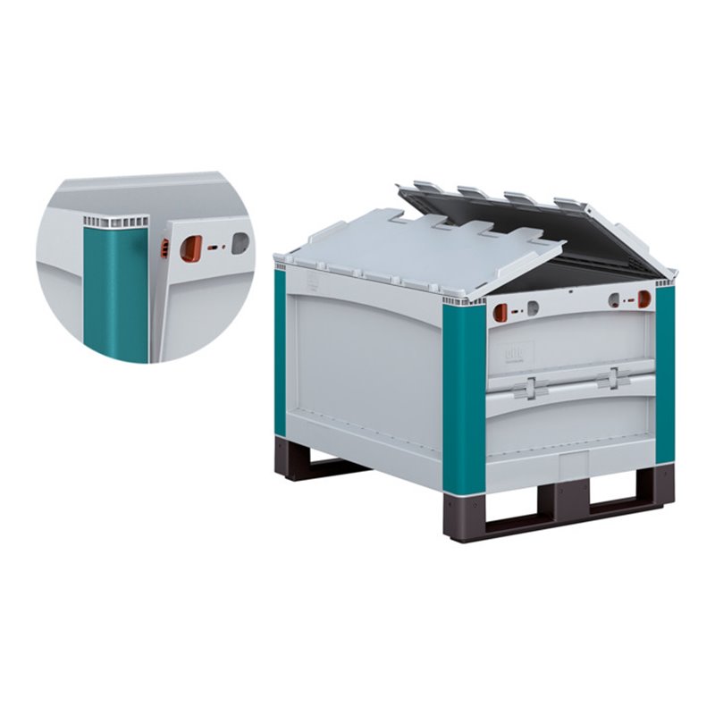 Bito Weitspann-Komplettregale 19-25830 B 1350 mm x H 2000 mm x T 1100 mm