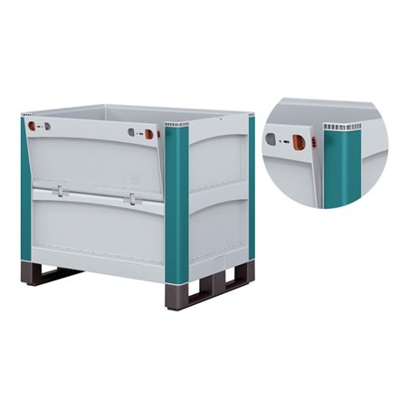 Bito Weitspann-Komplettregale 19-25824 B 2700 mm x H 2000 mm x T 800 mm