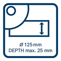 Bosch Absaughaube Easy-Adjust GDE 125 EA-T Systemzubehör