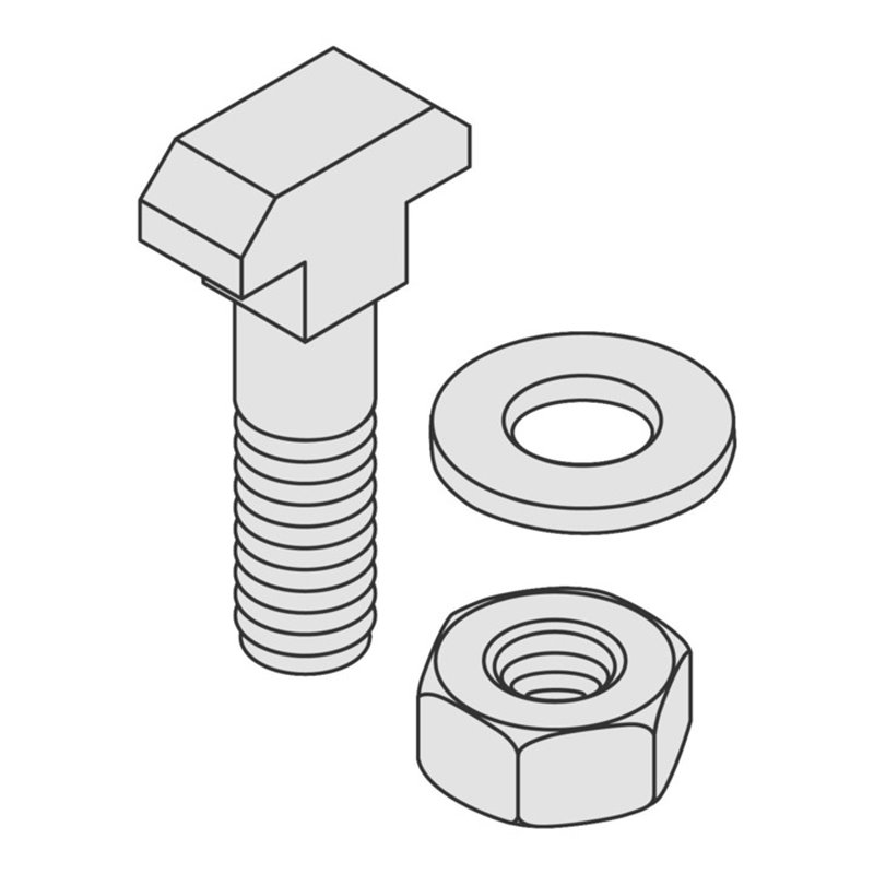 Bito Befestigungsset L 30 mm, verzinkt