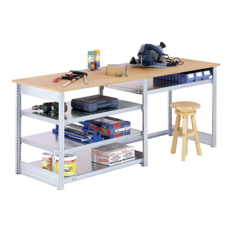 Bito Arbeitstische AT2A B 2100 mm x H 872 mm x T 700 mm