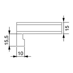 Tiefenmessschieber TWIN-Cal IP67 500mm abges. TESA