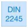 Grenzlehrdorn DIN2245H7 42mm