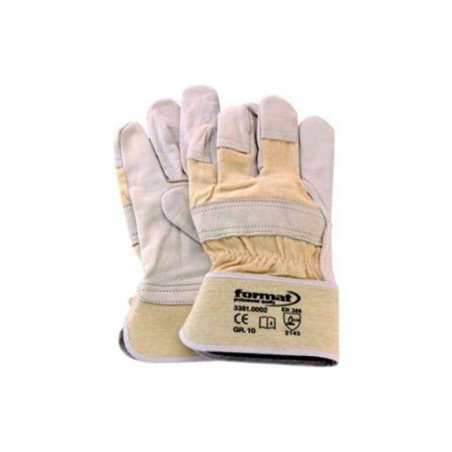 Handschuh,Rindvollleder, Gr.10, FORMAT