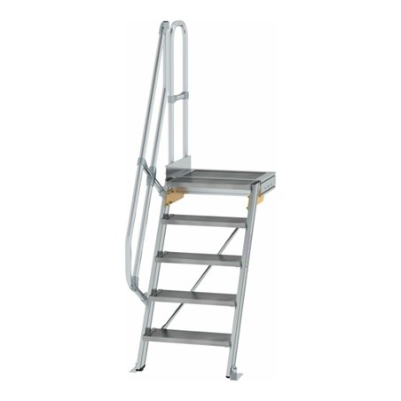 MUNK Aluminium-Treppe Plattform 60° - DIN EN ISO 14122